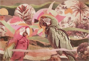 Flizelin fotótapéta Hálószoba Nappali Trópusi madarak 152x104 Ragasztó