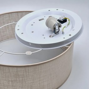 Mennyezeti lámpa SIRJA 1xE27/60W/230V á. 35 cm bézs