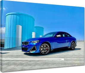 Vászonkép 40x30 Kék Bmw Autó