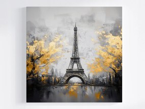 Poszter Város Párizs Eiffel-torony Arany Glamour Art 40x40