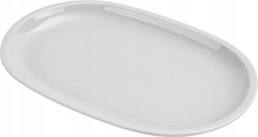 Ovális tál 25x16,5 cm Roma Chicago Bianco