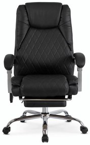 GIORGIO forgó masszázsfotel, fekete