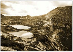 Poszterek 100x70 Tátra Lengyel hegyek Kilátás