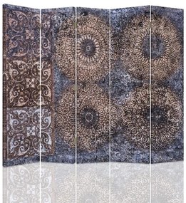 Gario Paraván Ferde minták Méret: 180 x 170 cm, Kivitelezés: Forgó paraván 360°