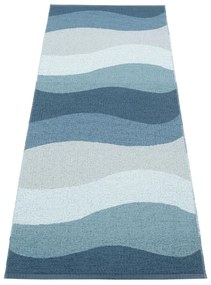 Kék kültéri-beltéri futószőnyeg 70x200 cm Urvi Water – Pappelina