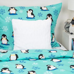 4Home Arctic Friends gyerek pamut ágyneműhuzat, 140 x 200 cm, 70 x 90 cm