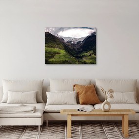 Kép - Völgy a hegyek alatt (70x50 cm)
