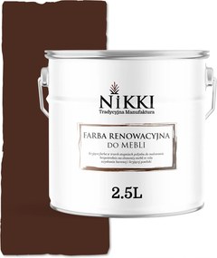 Konyhabútor Festék Szekrényfrontok Barna Meleg RAL8016 Félmatt 2,5L