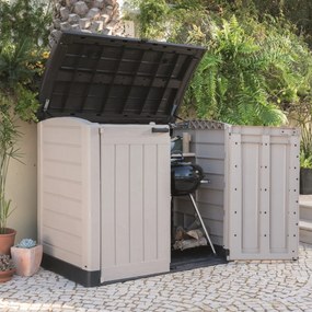 Keter Store It Out ARC kerti tárolódoboz, 146 x 82 x 120 cm, bézs