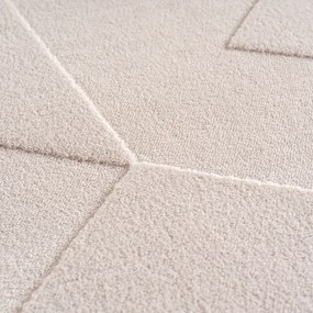 Krémszínű mosható szőnyeg 240x340 cm Pompei 1613 – Ayyildiz Carpets