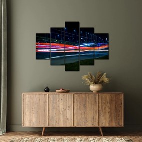 Éjszakai város képe (150x105 cm)