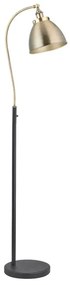 Endon 98748 - Állólámpa FRANKLIN 1xE27/10W/230V sárgaréz/fekete