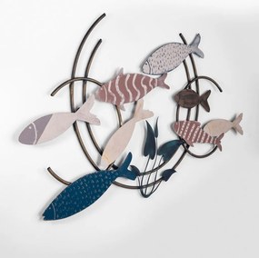 Oceano fém fali dekoráció, 105×4 cm