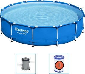 Bestway Steel Pro vázas medence 396 x 84 cm