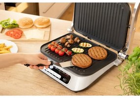 Sencor kontakt grill 2100W/230V matt króm kivitelben