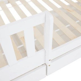 Montessori emeletes ágy, fehér, VENITA TYP 2