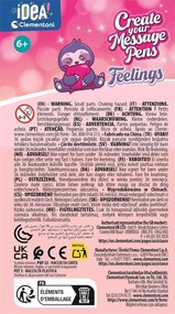 Színes Feelings tollkészítő készlet Clementoni
