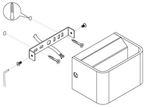 Eglo 98421 - LED Fali lámpa SANIA LED/6W/230V