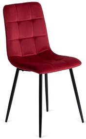 Bordó Bársony Étkezőszék. PERU