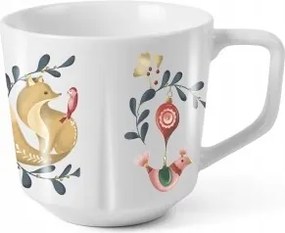 Cottage karácsonyi bögre, fehér, Rosendahl