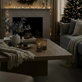 Solight 1V287 - SZETT 2x LED karácsonyi világítás 20xLED+10xLED/2xAA+3xAA meleg fehér