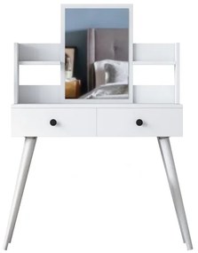 Öltözködő asztal 111,8x97,8 cm fehér