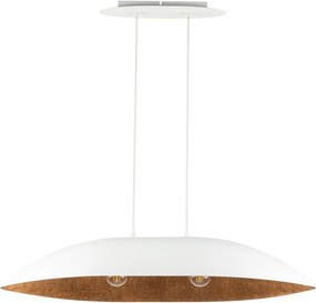Sigma lighting modern függeszték gondola fehér réz sig40639
