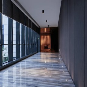 RENDL CANTO stropní bez dekoračního kroužku černá 230V LED GU10 8W