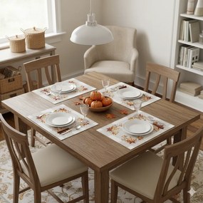 Asztalterítő Őszi levelek, 35 x 45 cm, 4 darabosszett