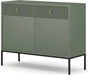 MAGGIORE MA02 2 ajtós 2 fiókos, füstzöld/arany