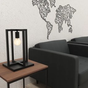 Asztali lámpa ARNOLD 1xE27/60W/230V fekete