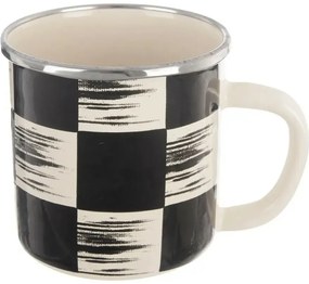Orion Šachovnice zománcozott bögre, 0,41 l, átmérő 8,8 cm