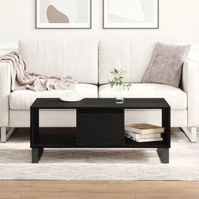 Fekete tölgy kávézóasztal 90x50x36,5 cm Készített fa