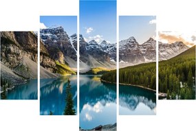 Kép - Kanada, Banff Nemzeti Park, Moraine Lake (150x105 cm)