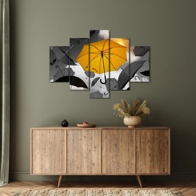 Egy sárga esernyő képe (150x105 cm)