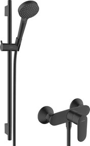 Zuhany csaptelep Hansgrohe Vernis Blend zuhanyszettel együtt 150 mm fekete matt 26958670