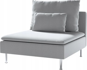 Dekoria Söderhamn 1 személyes Ikea tok, szürke