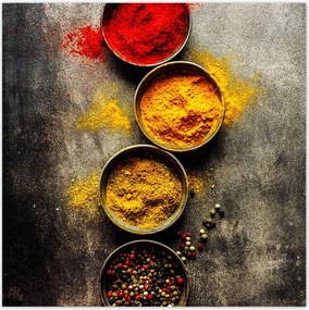 Poszterek 30x30 Színes fűszertartó tál