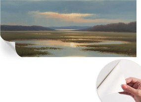 Dekoratív öntapadós fotótapéta az irodába Hangulatos táj 250x104