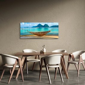 Kép - Hálóágy a tengerparton (120x50 cm)