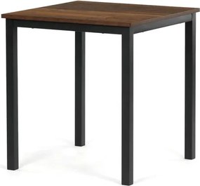 Autronic Étkezőasztal 70x70 cm Barna Melamin GDT-201 OLW2
