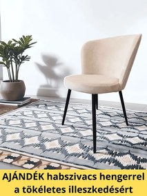 Székhuzat JYSK RISSKOV étkezőszékre (drapp barna)