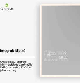 Blumfeldt Infravörös hősugárzó| Smart Mirror, Infravörös sugárzás, 500 W, IP44
