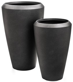 G21 Coal Oval virágcserép 55 x 55 x 86,3