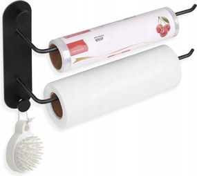 Papírtörölköző tartó Öntapadós konyhai akasztó akasztókkal