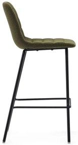 Sötétzöld bárszék szett 2 db-os 92,5 cm Zunilda – Kave Home
