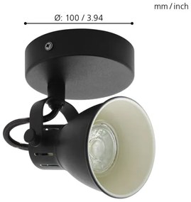 Eglo 98397 - LED Fali spotlámpa SERAS 1xGU10/3,3W/230V