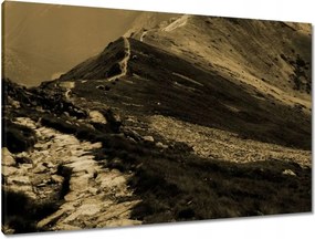 Vászonkép 90x60 Tátra Lengyel hegyek Kilátás