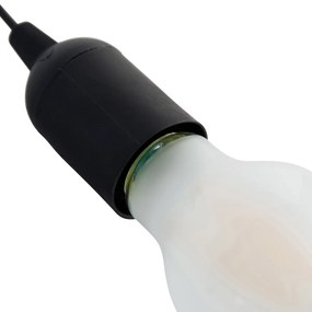 Mozgó készlet 6 fekete lámpafoglalattal, beleértve az A60 izzókat - Move