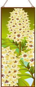 Flower Panel üvegkép, falikép